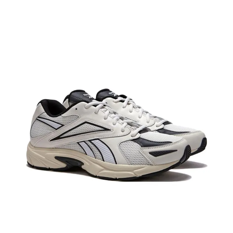 Reebok Premier Road Anti Slip Wear Resistant Low Top Casual Running Shoes Men's White Black-2