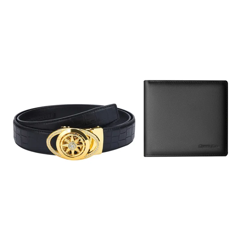 Cheekkiss Cow Leather Belts Men's 3.5cm-6