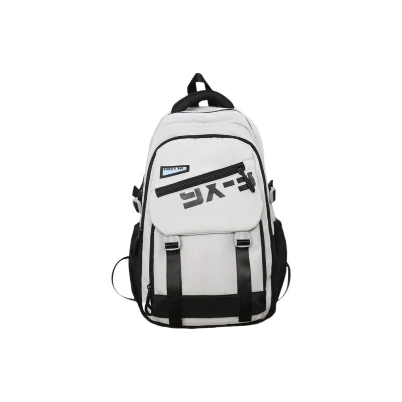 SWIMADE Nylon Backpack Regular Unisex White/Light Gray/Dark Gray/Black/Orange/Green-0