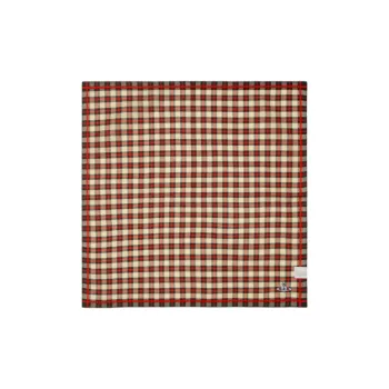 Vivienne Westwood 100% Cotton Silk Scarves Unisex Red