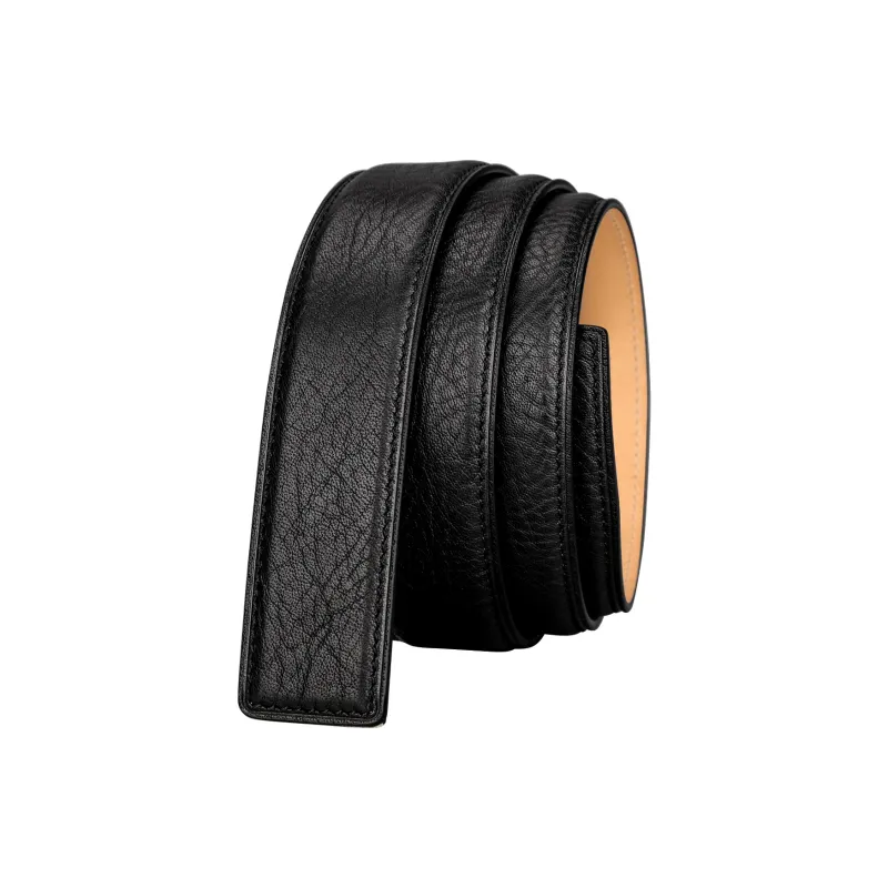 CATELLES Textured Horse Leather Headless Belt Men's 3.4cm/3.8cm-14