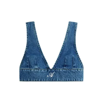 Axel Arigato Jules Denim Bra Top
