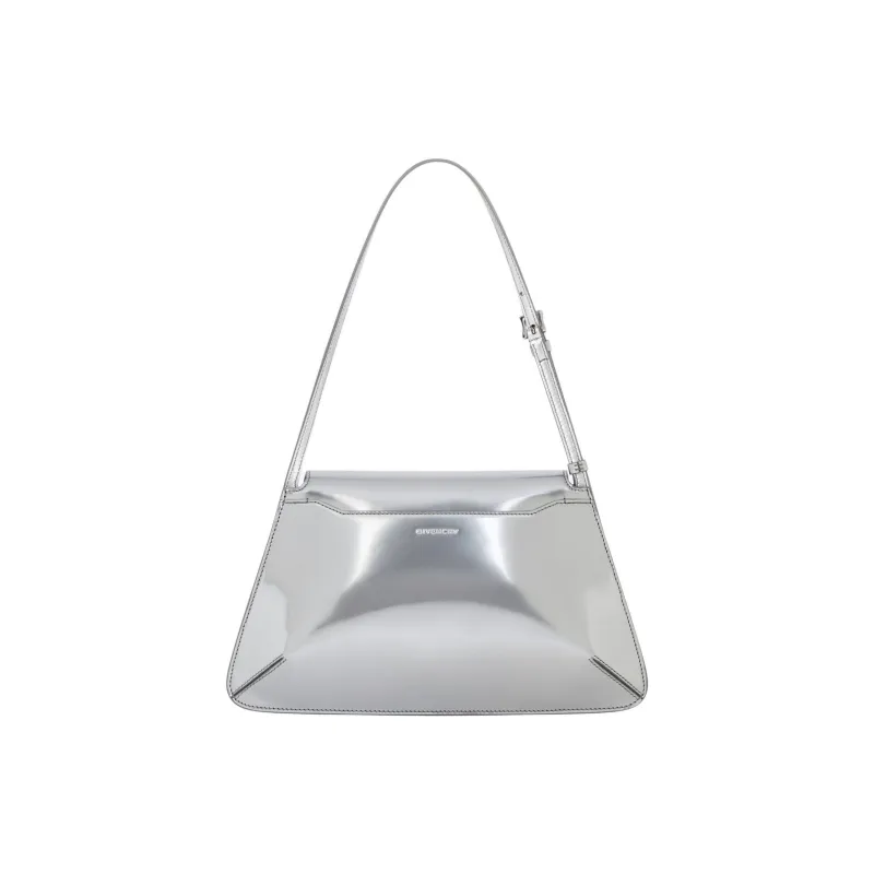 Givenchy 4G Calfskin Shoulder Bag Regular Women's Light Silver-2