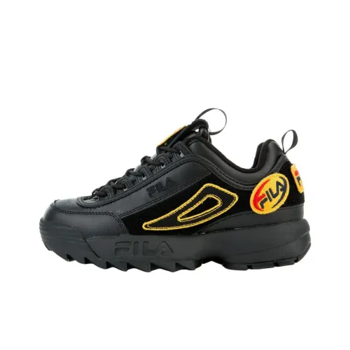 FILA Disruptor 2 Patches Black Women's