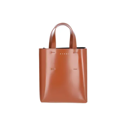 MARNI Museo Logo Printed Mini Tote Bag