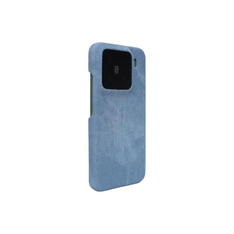 TXBX Leather Material Vintage Niche Denim Pattern Phone Case Compatibility With Xiaomi 15/15 Pro/14/14 Pro/13/13 Pro-3