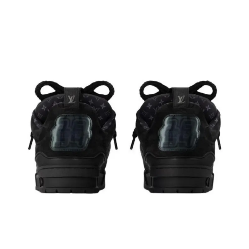 LOUIS VUITTON Lv Skate Sneaker Triple Black-3