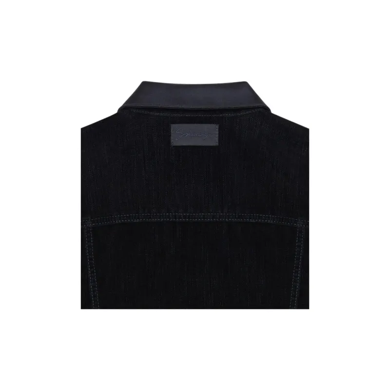 Givenchy FW24 Denim Jacket Men's Dark Blue-3