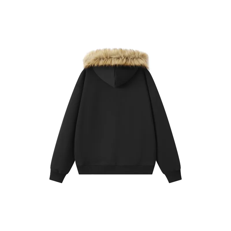 JINBEILE Sweatshirt Unisex Black-1