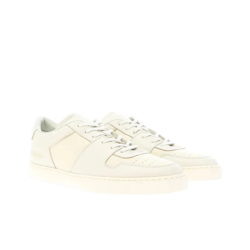 COMMON PROJECTS Decades Low Top Skateboard Shoes Men's White-3