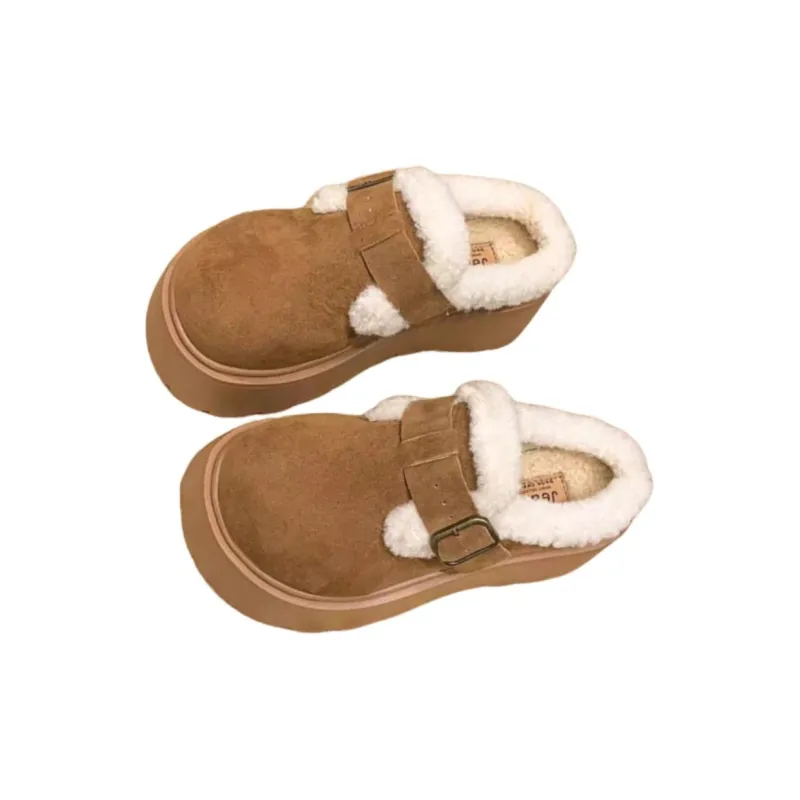 Qiao Anju Home Slippers Coffee Chestnut-5