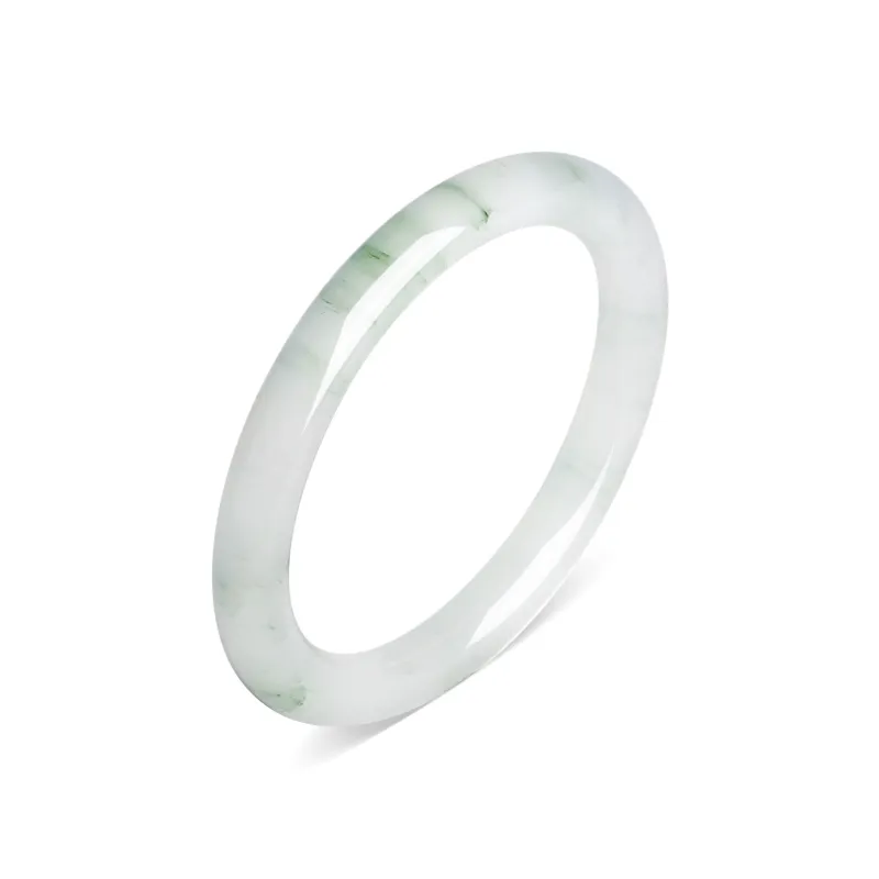 Emerald Tianshan Jade Bangles Women's-5