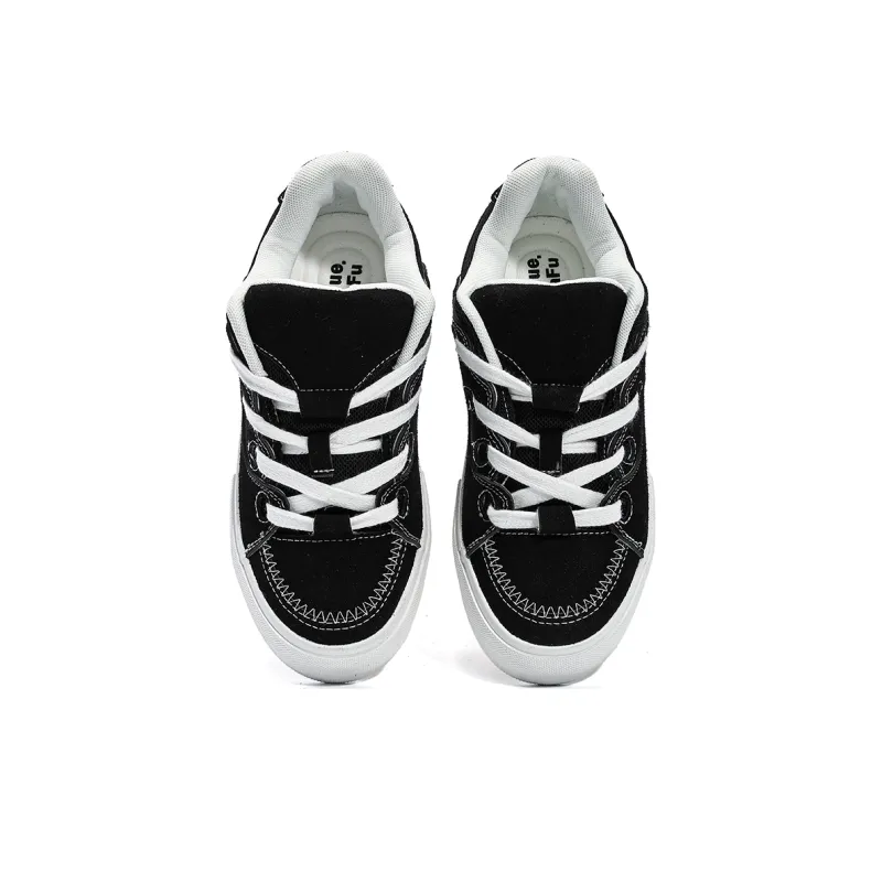 Dafu Leaps Forward Anti-Slip Wear-Resistant Low-Top Skateboard Shoes Unisex-39
