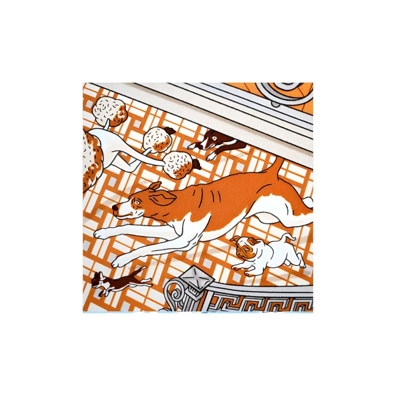 HERMES Silk Scarves Women's Multicolor-1