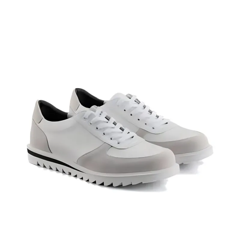 Onitsuka Tiger Anti Slip Wear Resistant Low Top Casual Shoes Unisex White-1