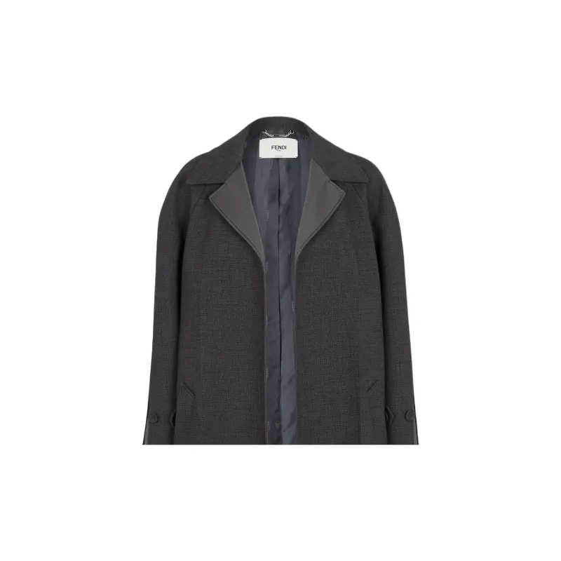 FENDI Double Layer Overcoat-4