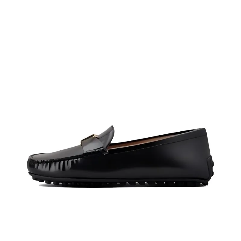 TOD'S Timeelss Beanie Shoes Women's Black-0