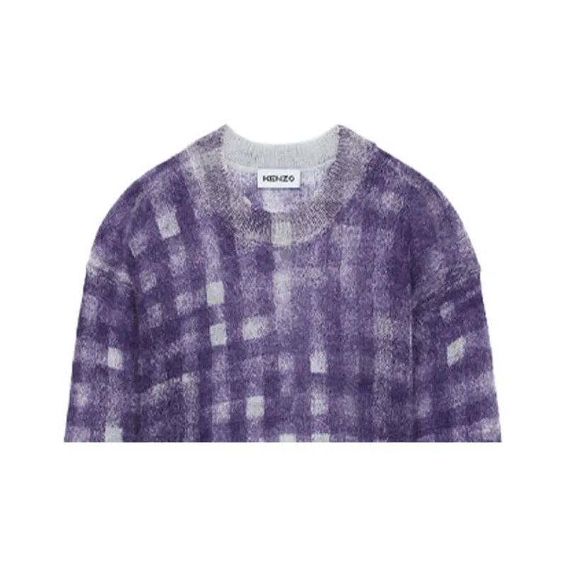 KENZO FW21 Sweater Women's Eggplant Purple-4