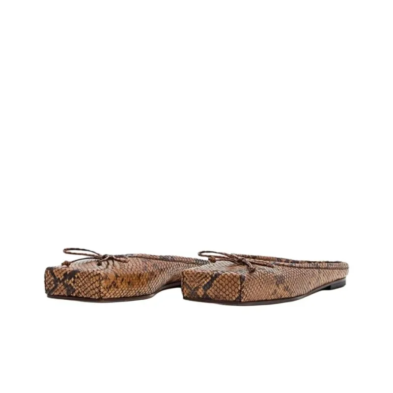 Jacquemus Les Closed Toe Slippers Women's Brown-2
