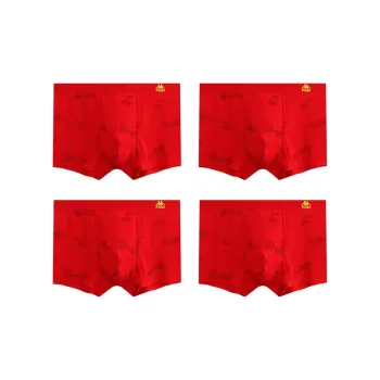 Kappa Underpants Men's 4 Pack Red