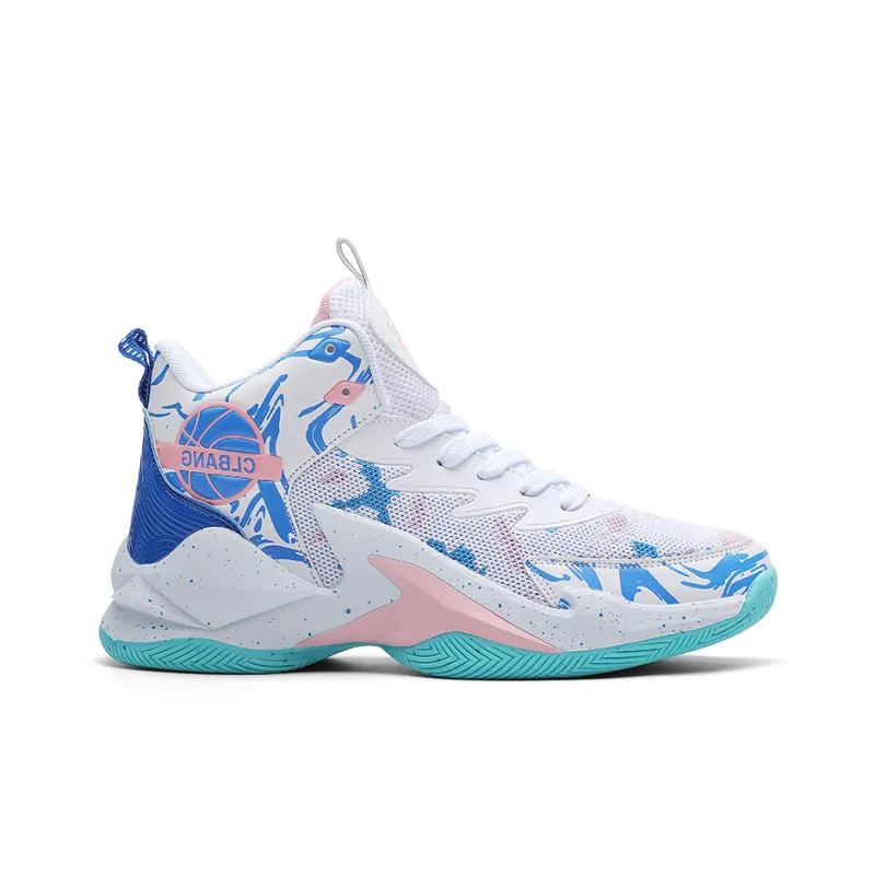 SOURCE Cushioning Abrasion Resistant Lightweight High Top Basketball Shoes Unisex-1