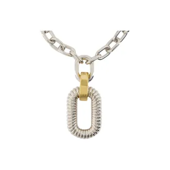 Paco Rabanne Xl Link Animation Godron Necklace