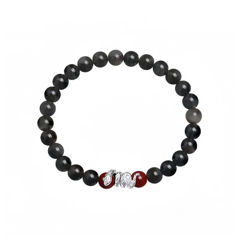 Tsukiran Obsidian Bracelets Unisex-0