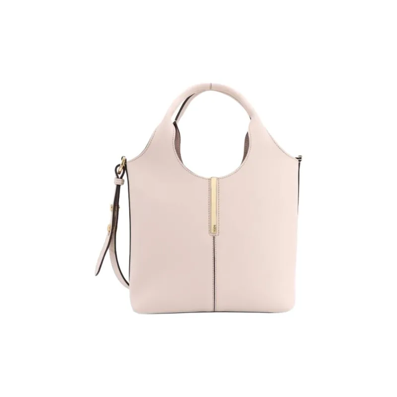 TOD'S Logo Engraved Mini Shopping Bag-0