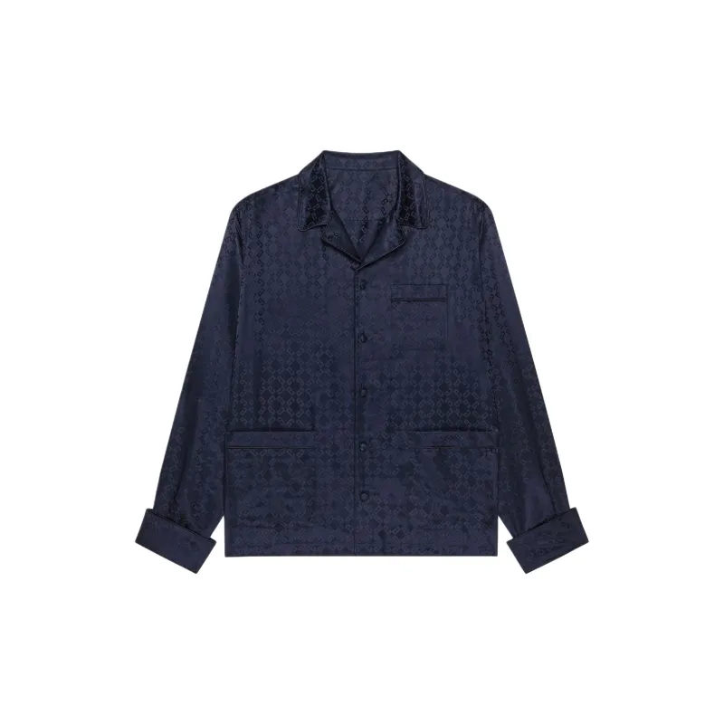 Givenchy Pyjama Shirt 'Dark Blue'-0