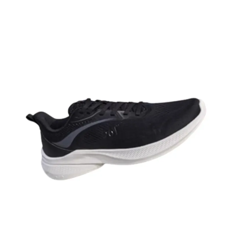 361° Shock Absorbers With Slip Resistant Features Low Top Casual Running Shoes Men's Black Gray-1
