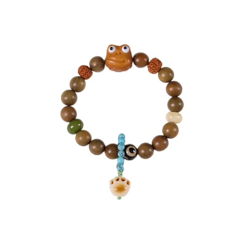 Asia Star Green Sandalwood Bracelets Women's-5