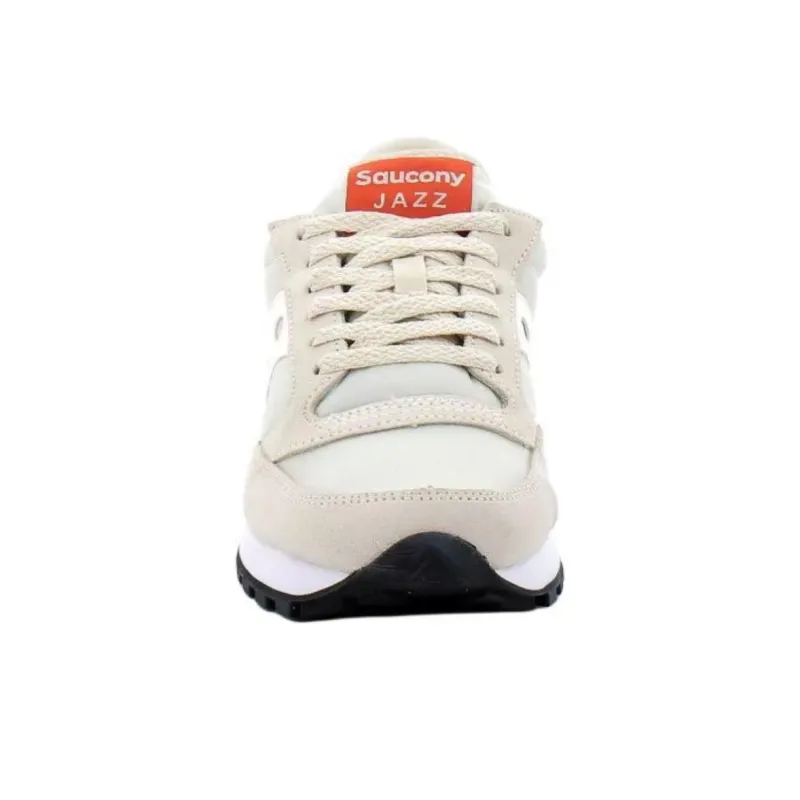 Saucony Jazz Anti Slip Wear Resistant Low Top Running Shoes Women's Beige Orange-3