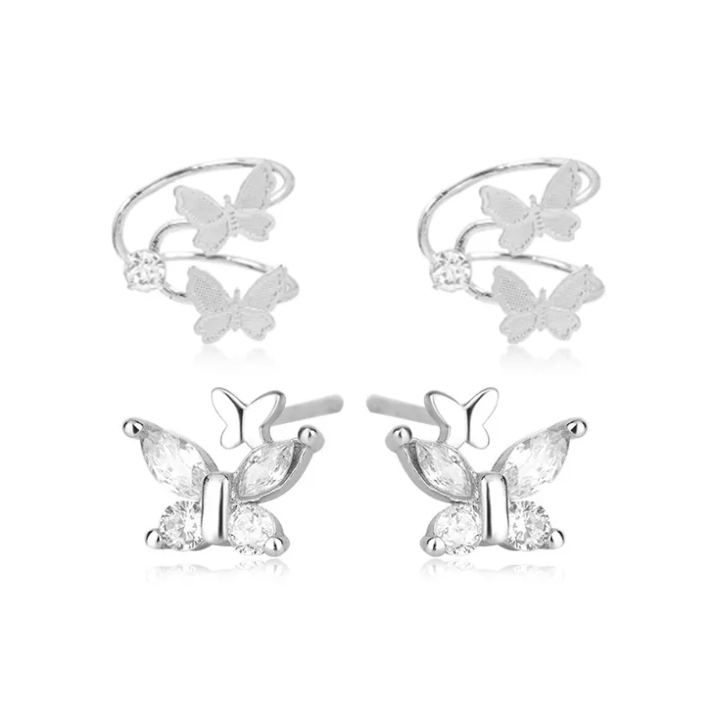 Shang Yinfu Alloy Clip On Earrings Women's-6