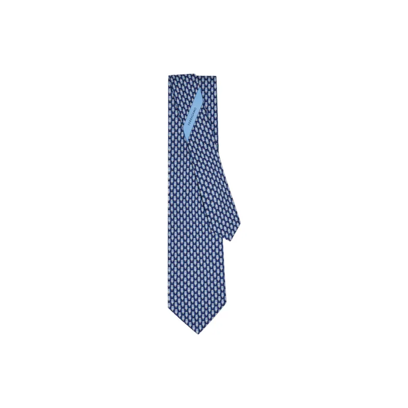 Ferragamo Scooter Print Tie-1