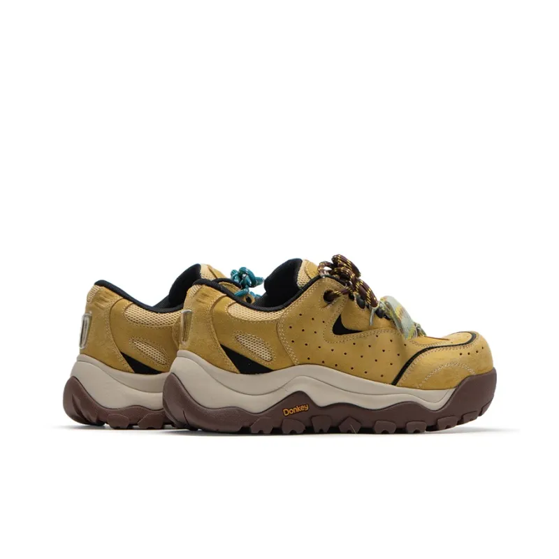 Mule Donkey Lightweight Height Increasing Low Top Casual Shoes Unisex Ginger Yellow-3