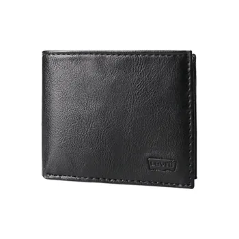 Levi’s Cow Leather Wallet Men's Black