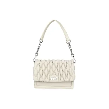MQ PU Cloud Bag Shoulder Bag Portable Crossbody Bag Shoulder Bag Regular Women's White/Black
