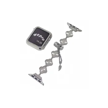 Wepro Apple Compatibility Watch Band Metal