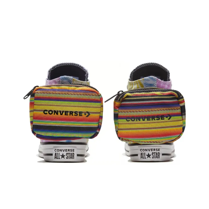 Converse Women's Chuck Taylor All Star Buckle Up High 'Rainbow Tie Dye' Women's-4