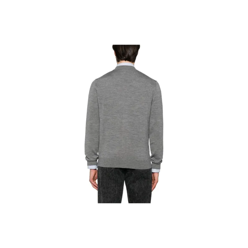 FENDI Embossed logo Cardigan-2
