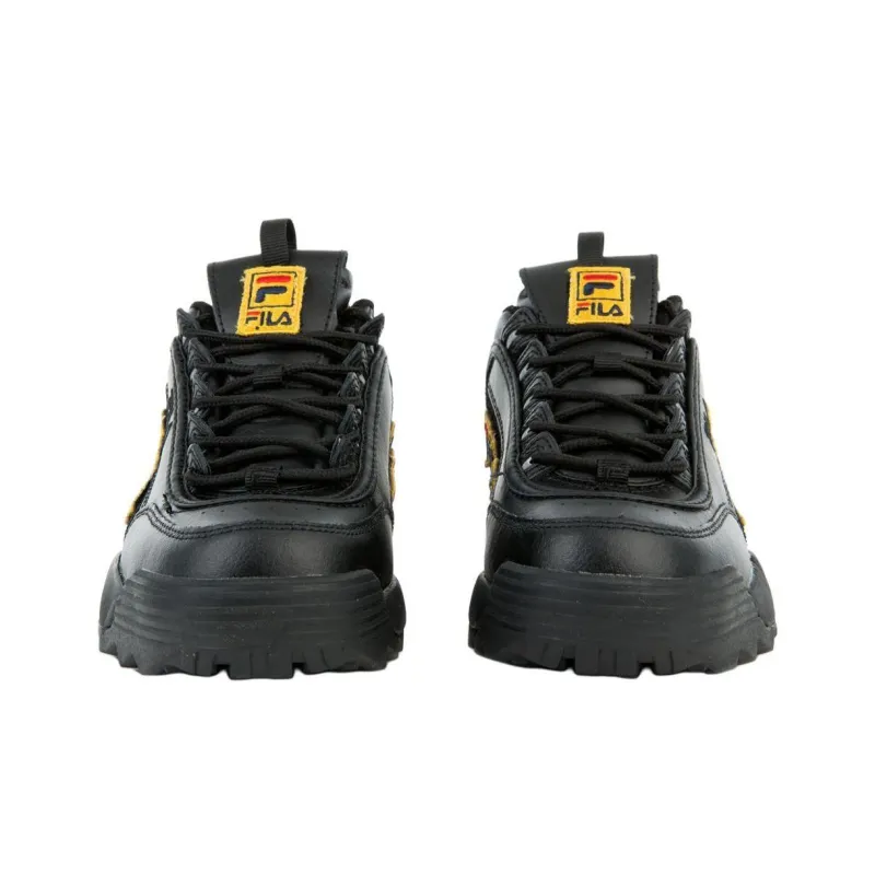 FILA Disruptor 2 Patches Black Women's-3