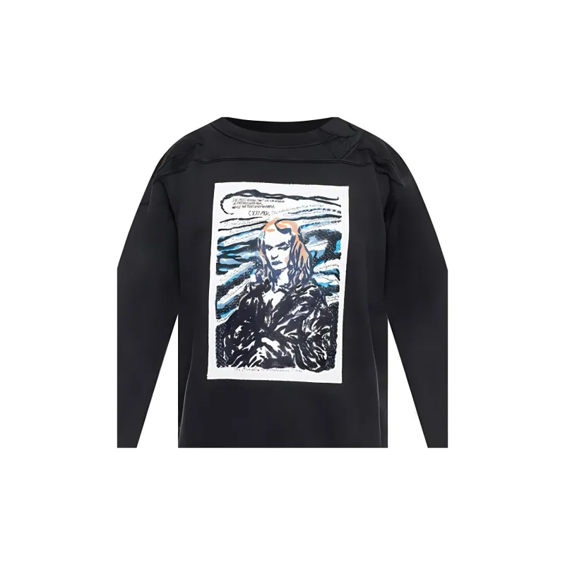 DIOR Sweatshirts Men Black-4