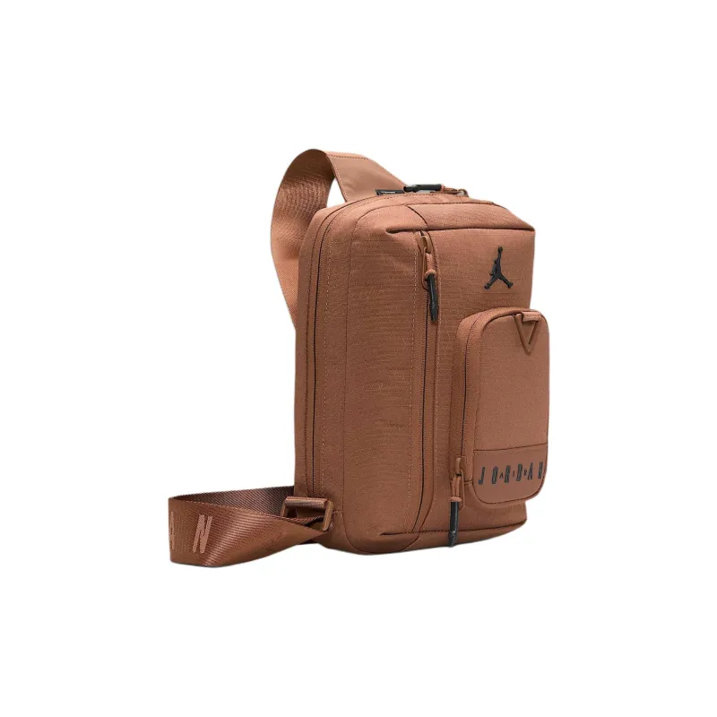 Jordan Polyester Sling Bag Men's Fungal Brown-1