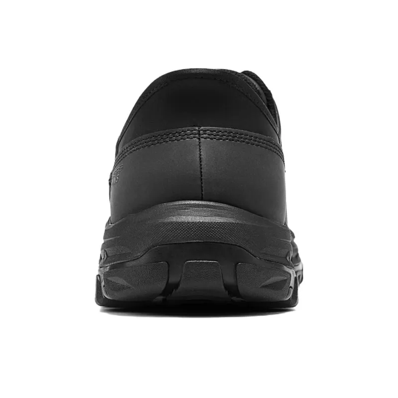 Skechers SKECHERS MENS USA Slip Resistant Breathable Low Top Casual Shoes Men's Black-3