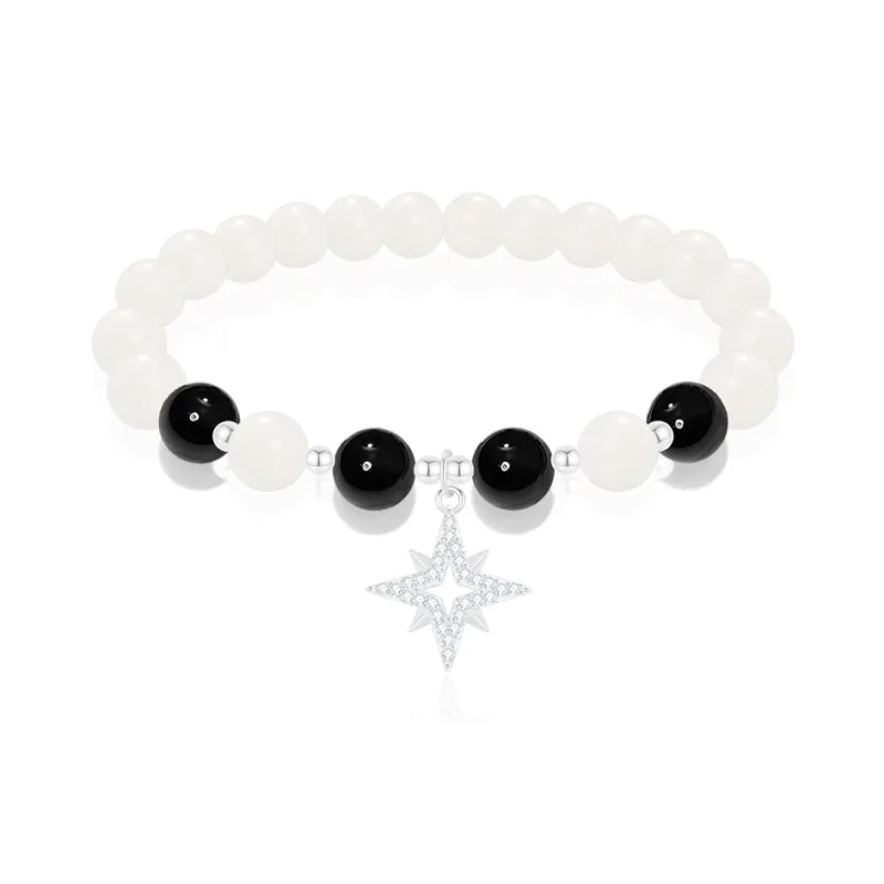 Thuban Ark White Jade Bodhi Bracelets Unisex-1