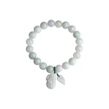 Noritake Bean Type Jadeite Bracelets Unisex
