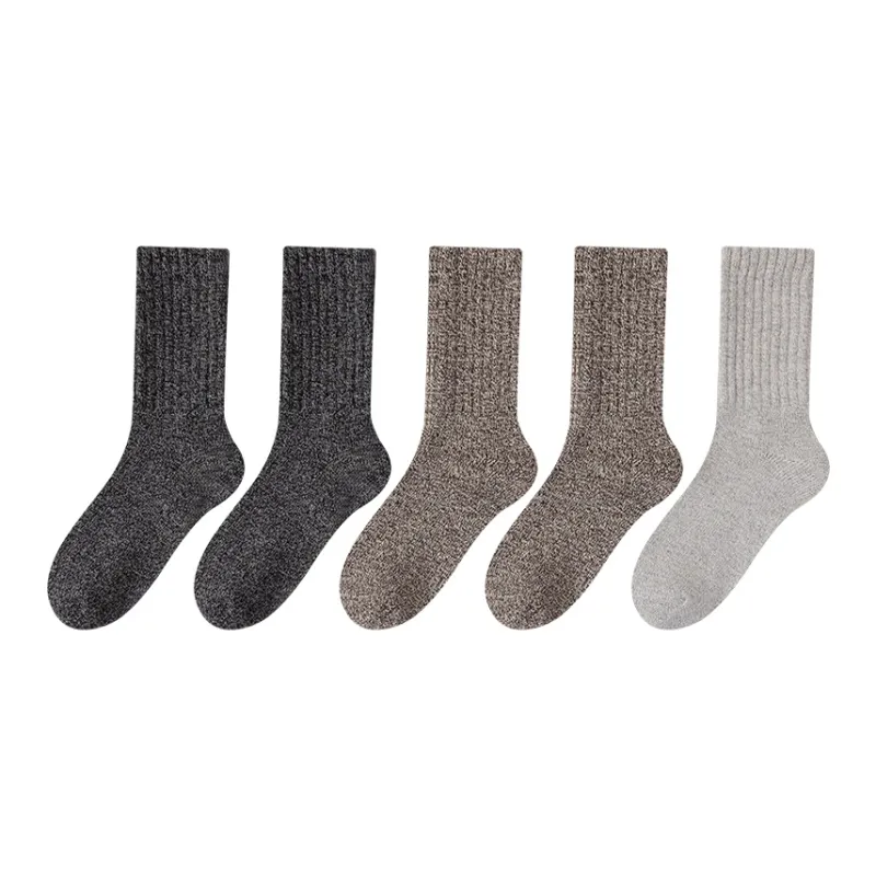 MIIOW Mid Calf Socks Men's 5 Pack-34