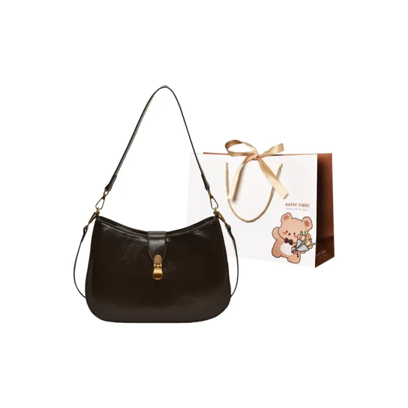 ERANGBEAR PU Shoulder Bag Women's Multicolor-6