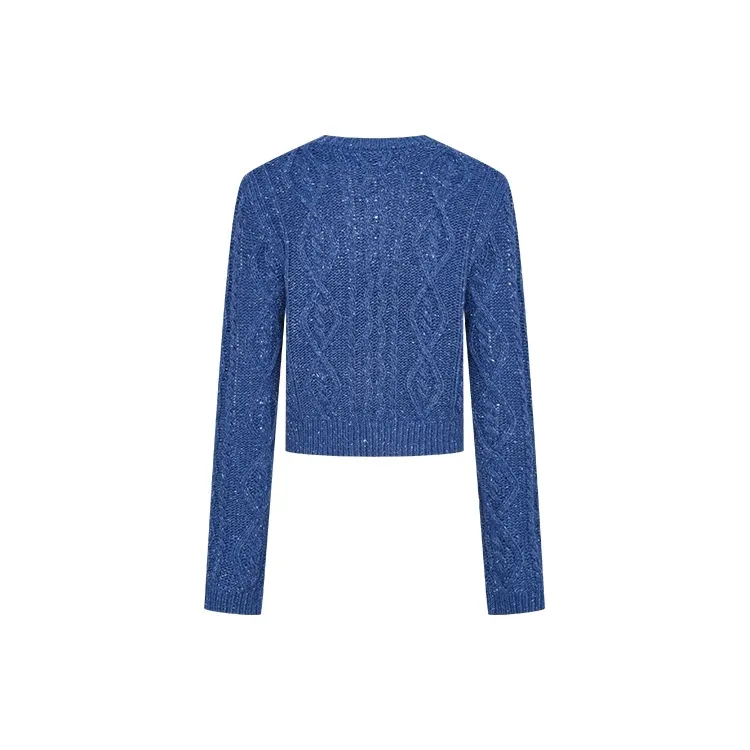 URBAN REVIVO Knitwear Women's Royal Blue-1
