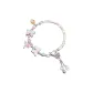 Peach Blossom Xi Yu Half Bangle Bracelet